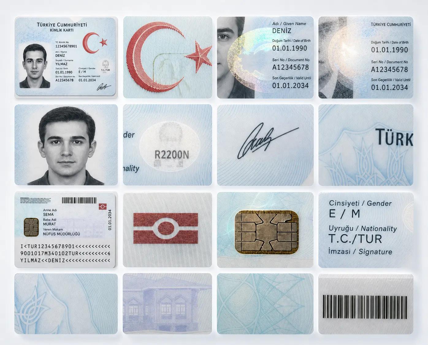 TC Kimlik Kartı için özel eğitilmiş yapay zeka modeli
